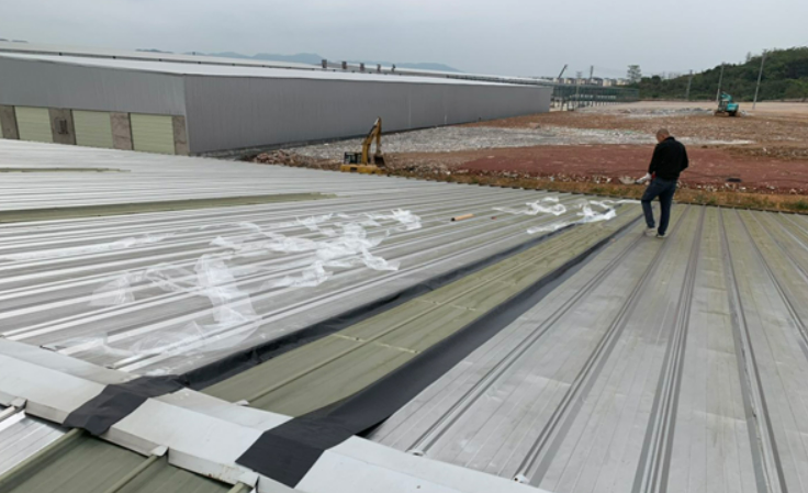 五华厂房屋面防水维修案例